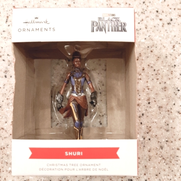 Hallmark Marvel Black Panther Shuri Christmas Ornament - Picture 1 of 6